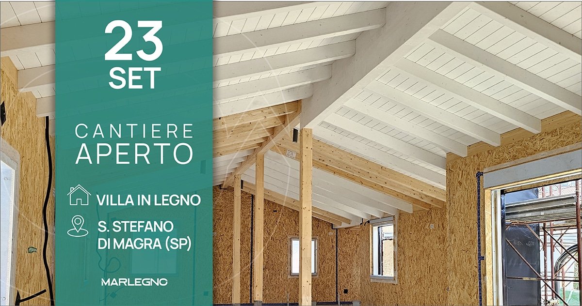 Cantiere Aperto Villa In Legno A Santo Stefano Di Magra Sp Marlegno